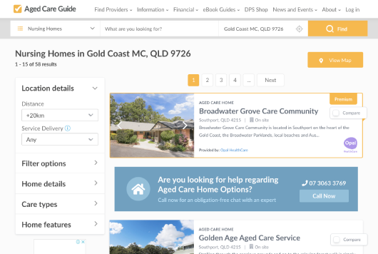 Aged Care Guide Cover and Open
