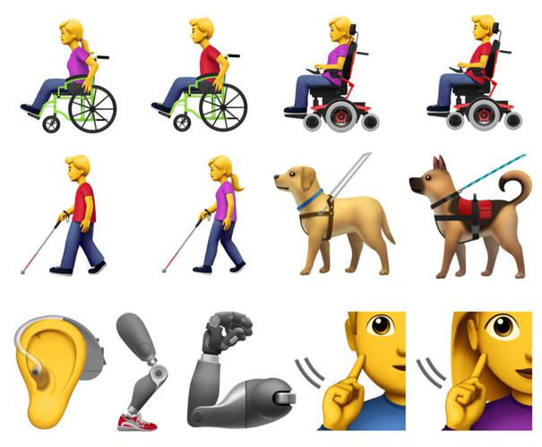 The Emoji v12.0 update features 230 new emojis, including a range of disability icons [Source: New York Magazine - Intelligencer]
