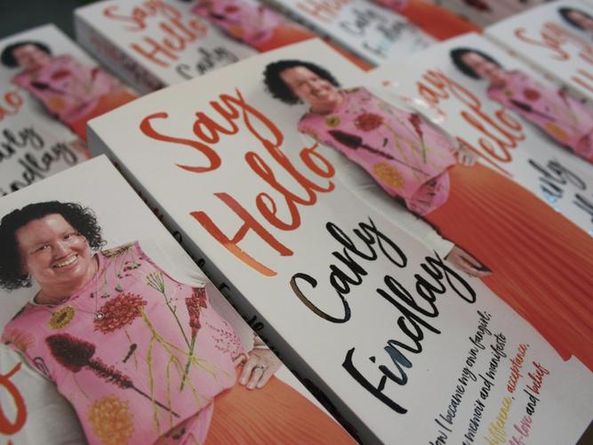 Carly Findlay's book Say Hello is in stores now [Source: Booktopia]