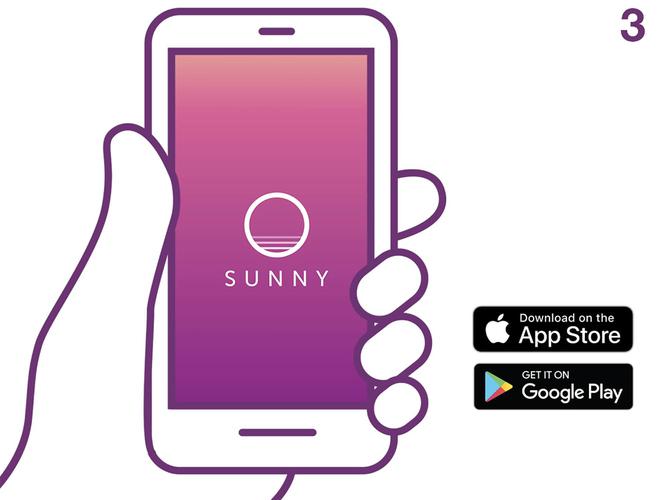 Sunny is a free app that will help women in vulnerable situations recognise violence and call for help [Source: WWDA Twitter]