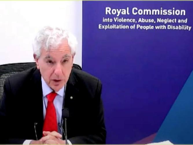 Disability Royal Commission Chair Ronald Sackville has been involved in a draft report labelling the Australian COVID-19 vaccine rollout as "seriously deficient". [Source: Disability Royal Commission]