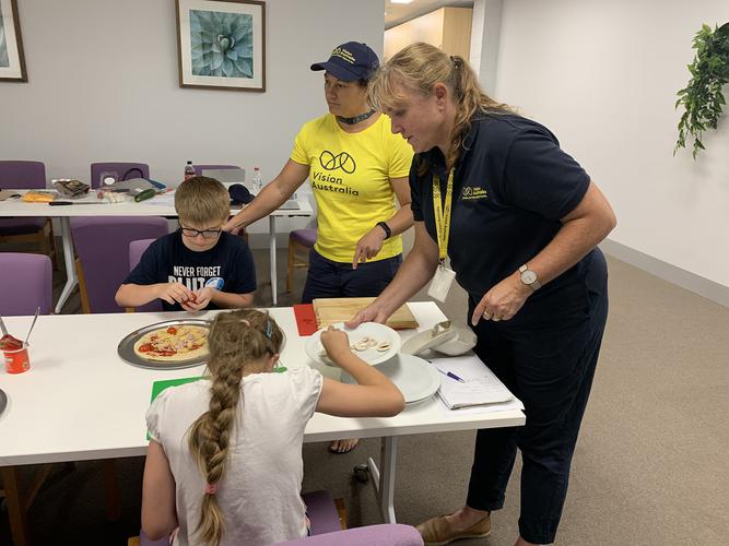 Vision Australia hosts school holiday programs for children in Queensland and New South Wales and is now planning a similar program for the Easter school holidays [Source: Vision Australia]