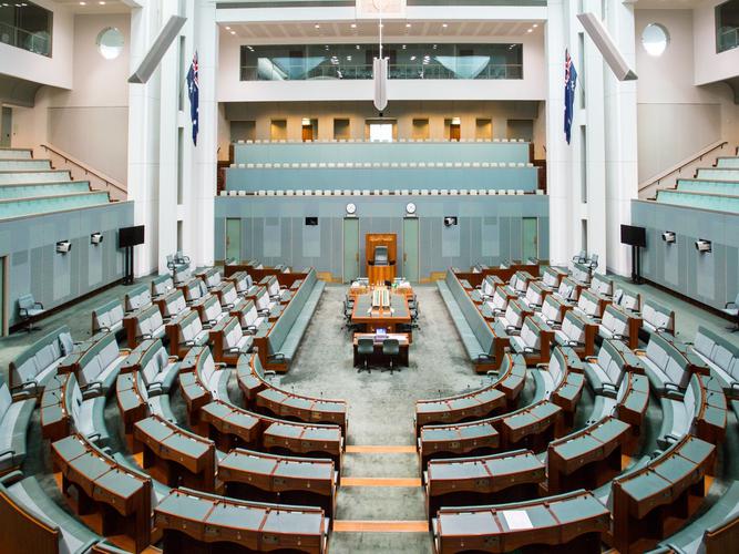 The Australian Parliament's House of Representatives resumed debate on the Religious Discrimination Bill today. [Source: Shutterstock]