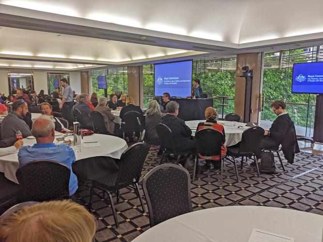The Community Forum in Adelaide on tuesday night was booked out by people with disability, friends and family, industry providers and advocates. [Source: Talking Disability]