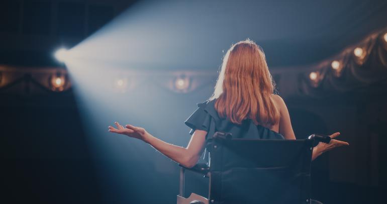 Theatre can offer a new challenge and career path to those living with disability (Source: Shutterstock)