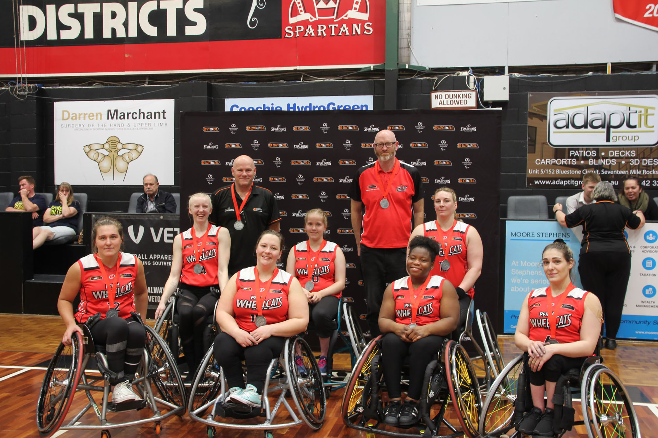 [WNWBL Perth Wheelcats 2019 team) [Image Supplied] 
