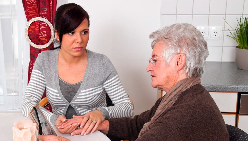 Bereavement counselling helps family and friends cope during and after the illness.
